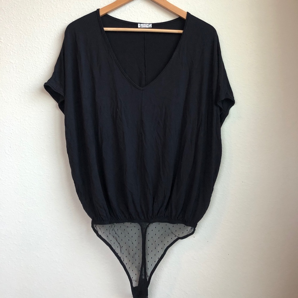 Free people Boyfriend Tee Bodysuit
